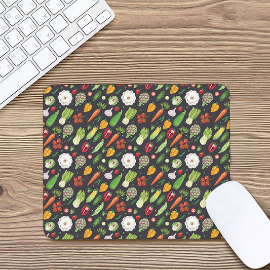 Colorful Vegetable Pattern Print Mouse Pad