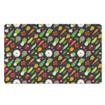 Colorful Vegetable Pattern Print Polyester Doormat
