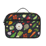 Colorful Vegetable Pattern Print Portable Lunch Bag