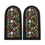 Colorful Vegetable Pattern Print Skillet Handle Cover