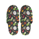 Colorful Vegetable Pattern Print Slippers