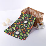 Colorful Vegetable Pattern Print Towel