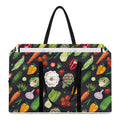 Colorful Vegetable Pattern Print Utility Tote Bag