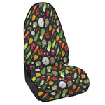 Colorful Vegetable Pattern Print Waterproof Car Seat Cover