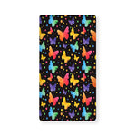 Colorful Watercolor Butterfly Print Baby Crib Sheet