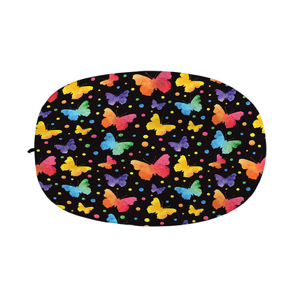 Colorful Watercolor Butterfly Print Car Side Mirror Covers