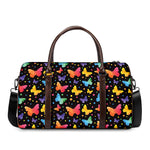 Colorful Watercolor Butterfly Print Duffle Bag