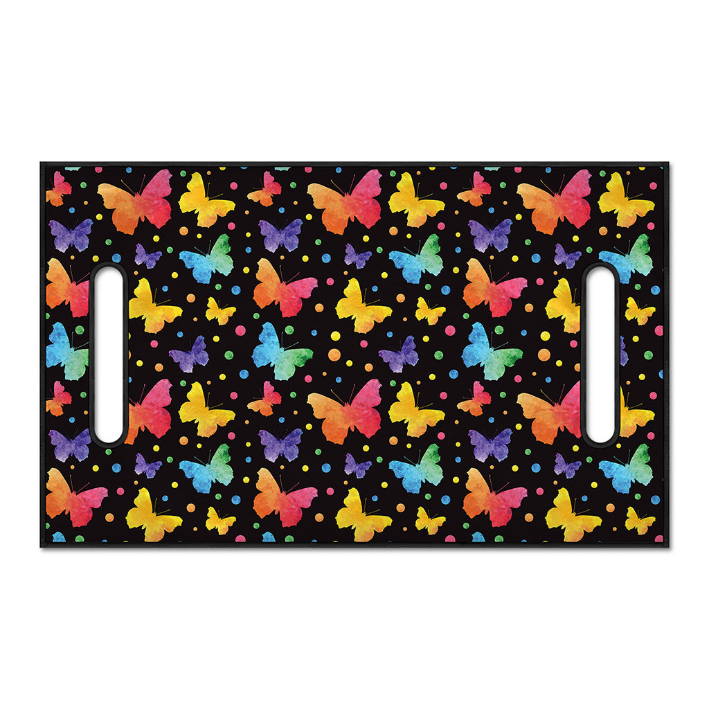 Colorful Watercolor Butterfly Print Golf Cart Seat Cover