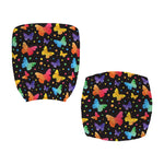 Colorful Watercolor Butterfly Print Office Chair Cover