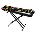 Colorful Watercolor Butterfly Print Piano Keyboard Cover
