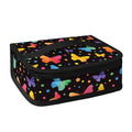 Colorful Watercolor Butterfly Print Small Lunch Bag
