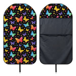 Colorful Watercolor Butterfly Print Waterproof Car Seat Cover