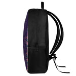 Colorful Watercolor Cattleya Print 17 Inch Backpack