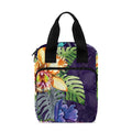 Colorful Watercolor Cattleya Print Bible Tote Bag