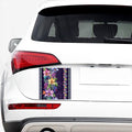 Colorful Watercolor Cattleya Print Car Sticker