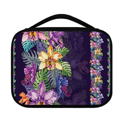 Colorful Watercolor Cattleya Print Classic Bible Case