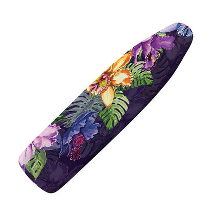 Colorful Watercolor Cattleya Print Ironing Board Cover