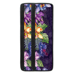 Colorful Watercolor Cattleya Print Refrigerator Handle Covers