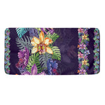 Colorful Watercolor Cattleya Print Towel