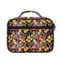 Colorful Watercolor Tulip Pattern Print Briefcase Bible Bag
