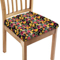 Colorful Watercolor Tulip Pattern Print Chair Cushion Cover