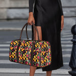Colorful Watercolor Tulip Pattern Print Duffle Bag