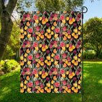 Colorful Watercolor Tulip Pattern Print Garden Flag