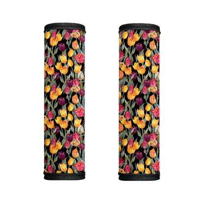 Colorful Watercolor Tulip Pattern Print Handle Covers