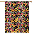 Colorful Watercolor Tulip Pattern Print House Flag