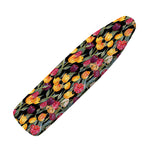 Colorful Watercolor Tulip Pattern Print Ironing Board Cover