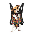 Colorful Watercolor Tulip Pattern Print Pet Carrier Backpack