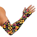 Colorful Watercolor Tulip Pattern Print Sun Protection Arm Sleeves