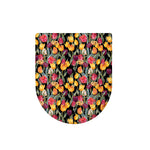 Colorful Watercolor Tulip Pattern Print Toilet Lid Cover
