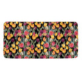 Colorful Watercolor Tulip Pattern Print Towel