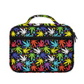 Colorful Weed Leaf Pattern Print Briefcase Bible Bag
