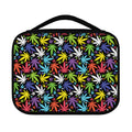 Colorful Weed Leaf Pattern Print Classic Bible Case