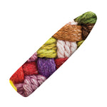 Colorful Wool Yarns Print Ironing Board Cover