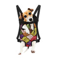 Colorful Wool Yarns Print Pet Carrier Backpack