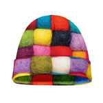 Colorful Yarn Balls Print Beanie