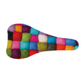 Colorful Yarn Balls Print Bicycle Seat Cover