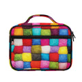 Colorful Yarn Balls Print Briefcase Bible Bag