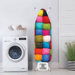Colorful Yarn Balls Print Ironing Board Cover