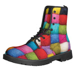 Colorful Yarn Balls Print Backpack