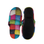 Colorful Yarn Balls Print Slippers