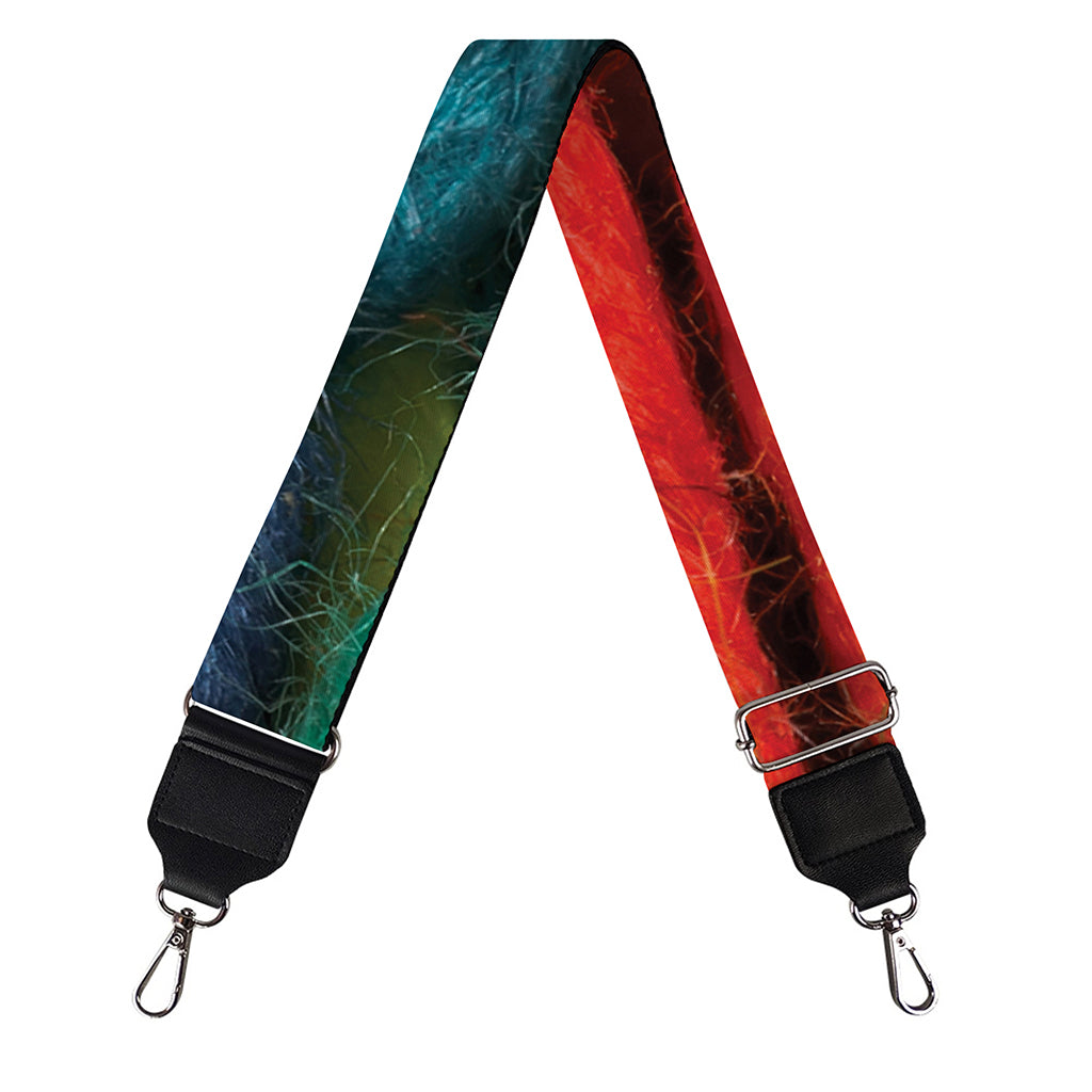 Colorful Yarn Print Bag Strap