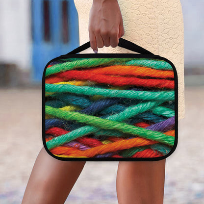 Colorful Yarn Print Classic Bible Case