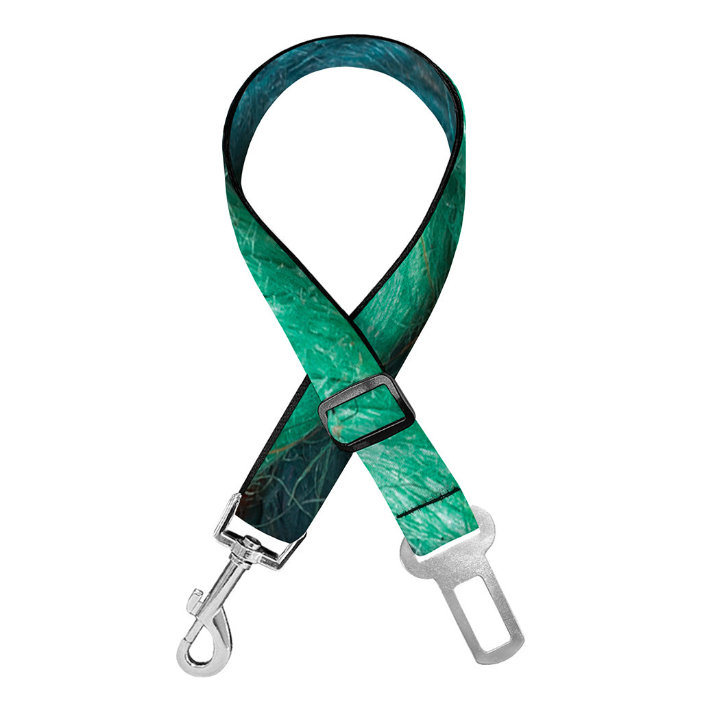Colorful Yarn Print Dog Seat Belt