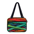 Colorful Yarn Print Double Strap Bible Bag