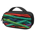 Colorful Yarn Print Portable Cooler Travel Case