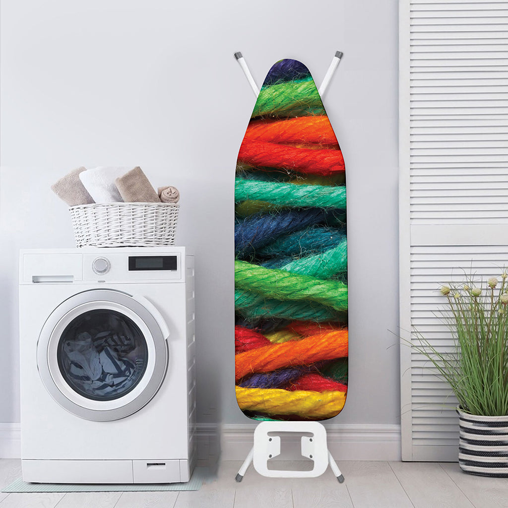 Colorful Yarn Print Ironing Board Cover